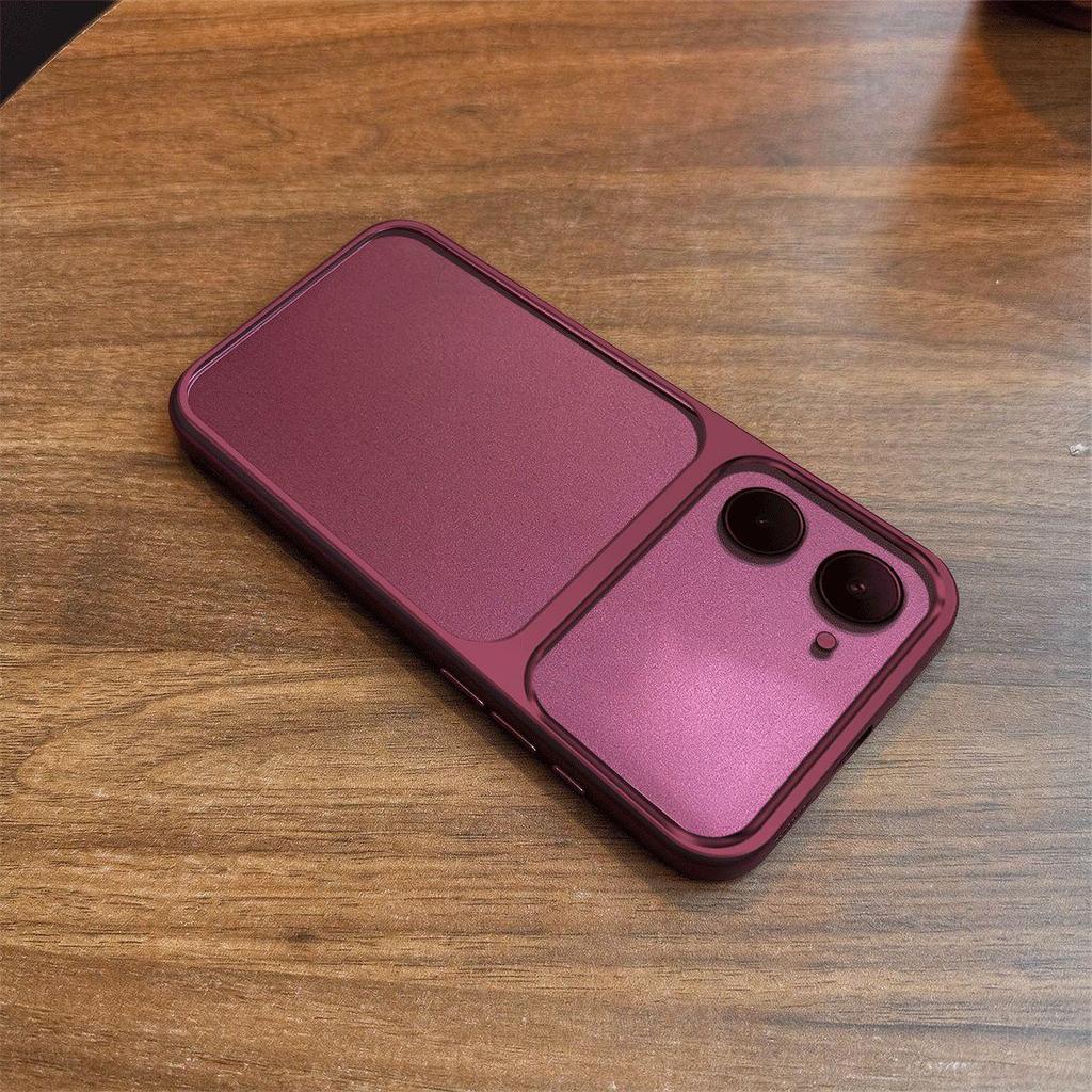 Вирусный кейс с большим окном для realme C33, шелковисто-гладкий, матовый, с приятным на ощупь покрытием