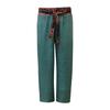 Men's Vacation Casual Breathable Solid Color Drawstring Pants