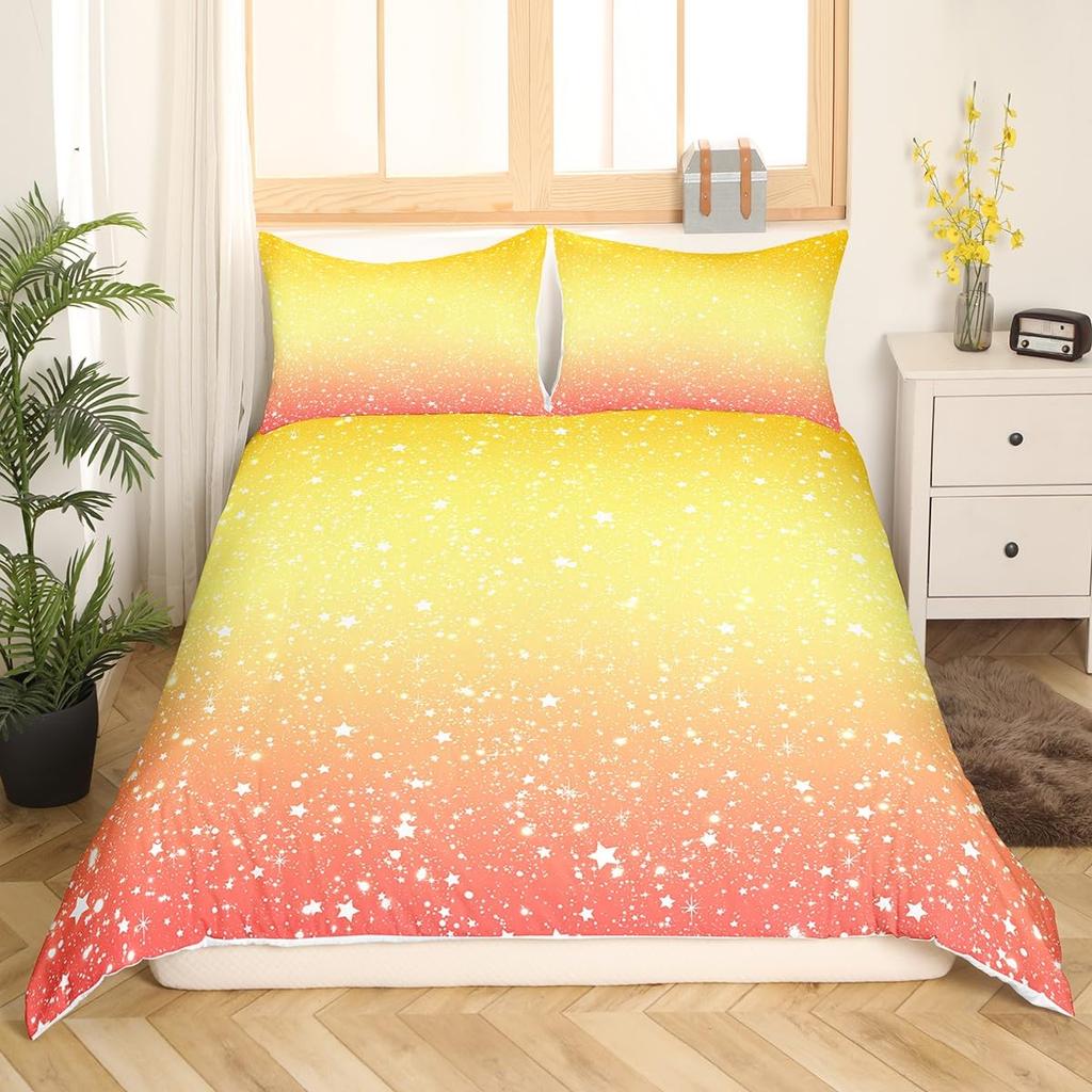 Синий омбре пододеяльник двуспальный размер океан морской синий белый градиент однотонный мягкий комплект постельного белья современный абстрактный арт одеяло покрывало