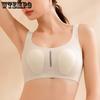 Seamless Lingerie Women's Rabbit-ear Gathering Bra Lifting and Tapering Secondary Breasts Soft Support Anti-sagging Bra Thin Style Push Up Bra