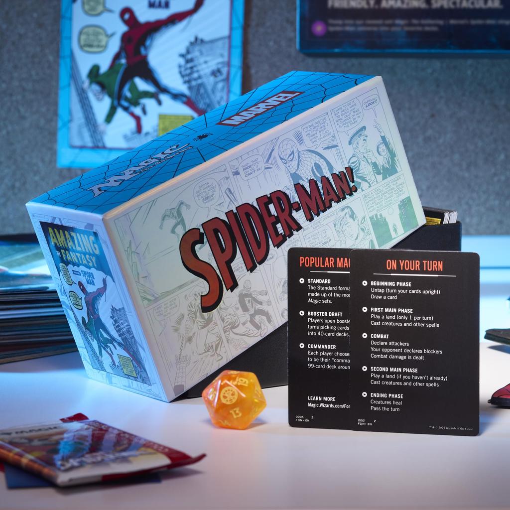 Набор Marvel Gift Bundle английский MTG Коллекционная карточная игра Wizards of the Coast SPM D45320000 Magic Человек-паук