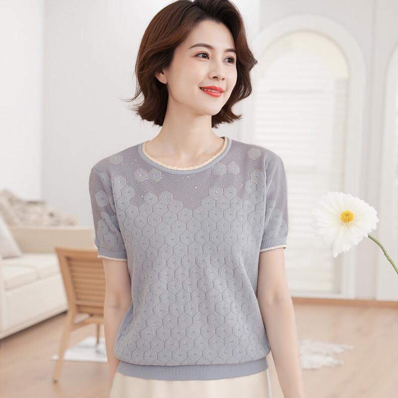 Da Tang Fu Ren Women's Summer Short-Sleeve Top