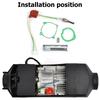 12V 2KW Air Diesel Heater Parts Service Kit Ceramic Glow Plastic Metal Glow Parts Air Diesel Parking Heater Part Repair Tool