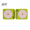 Tangle-free Yarn Holder Portable for Crochet & Knitting, Rotating Foldable Double Winder Spinner Knitting Accessories Box Beginners, Accessory