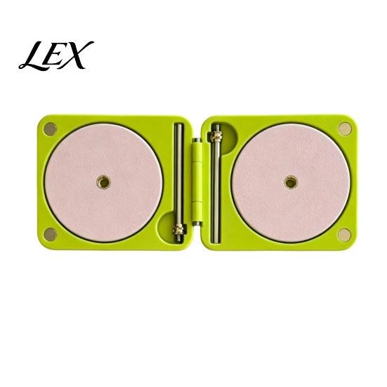 Tangle-free Yarn Holder Portable for Crochet & Knitting, Rotating Foldable Double Winder Spinner Knitting Accessories Box Beginners, Accessory