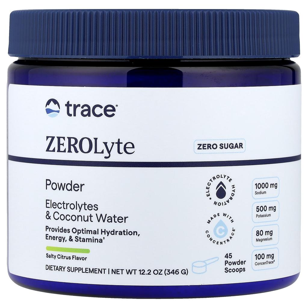 Zerolyte Powder, Salty Citrus, 346G(12.2Oz)