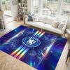 Дизайн Chelsea FC Хрустальный Велюровый Ковер Уютный Не?Нескользящий ковер с принтом для спальни, гостиной, прихожей