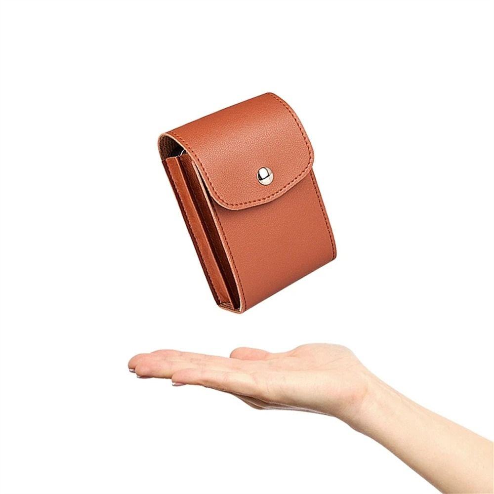 PU Leather Data Cable Bag Portable Mouse Storage Bag Digital Storage Bag U-Disk