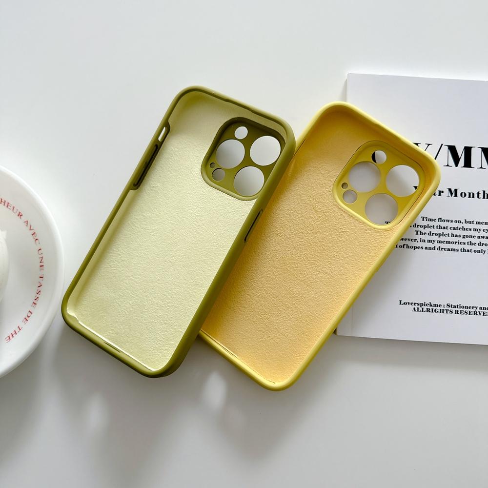 Жидкий силиконовый чехол для мобильного телефона для Iphone 14 13 12 Pro Max 14 Plus, защита камеры, подкладка из микрофибры, чехол «все включено»