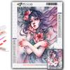 DIY 5D Diamond Painting Girls and Flowers Cross Stitch Kit Full Drill Embroidery Mosaic Art Picture of Rhinestones Gift