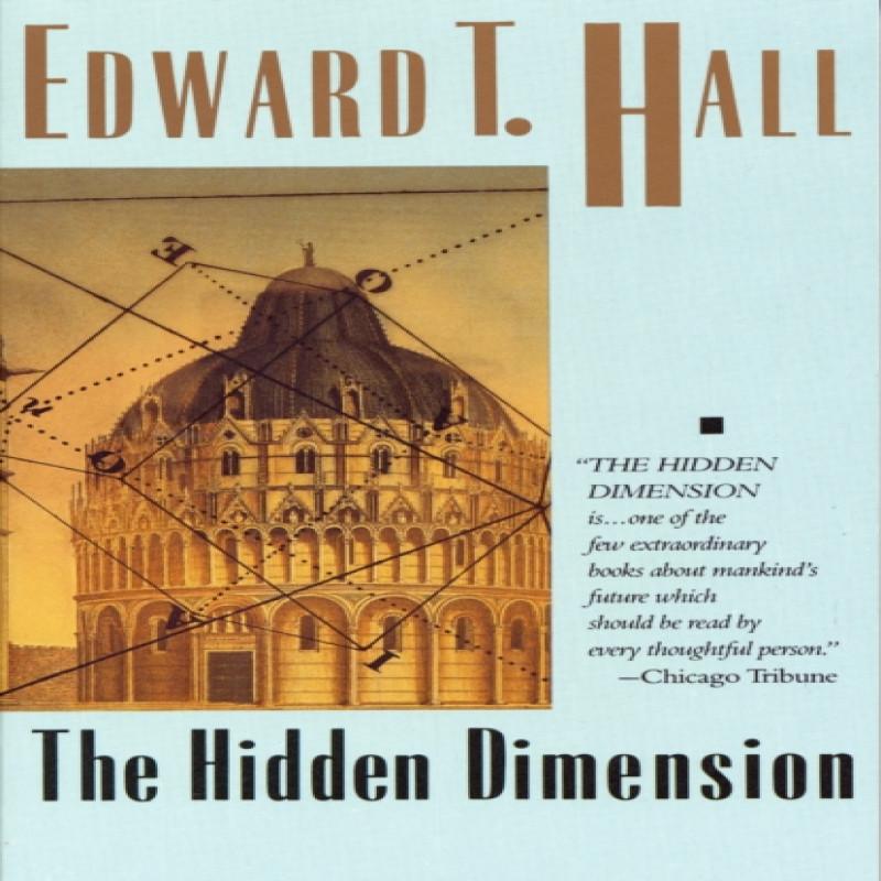 The Hidden Dimension by Edward T. Hall Paperback Book 9780385084765