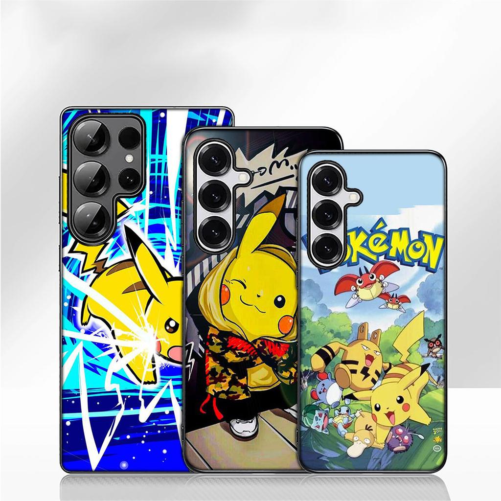 Cover for Samsung Galaxy A07 A13 A12 A14 A23 A42 A50 A51 A52 A53 A70 A71 A72 A21S A04 Note 20 9 8 10 Case P-Pokemons P-Pikachus