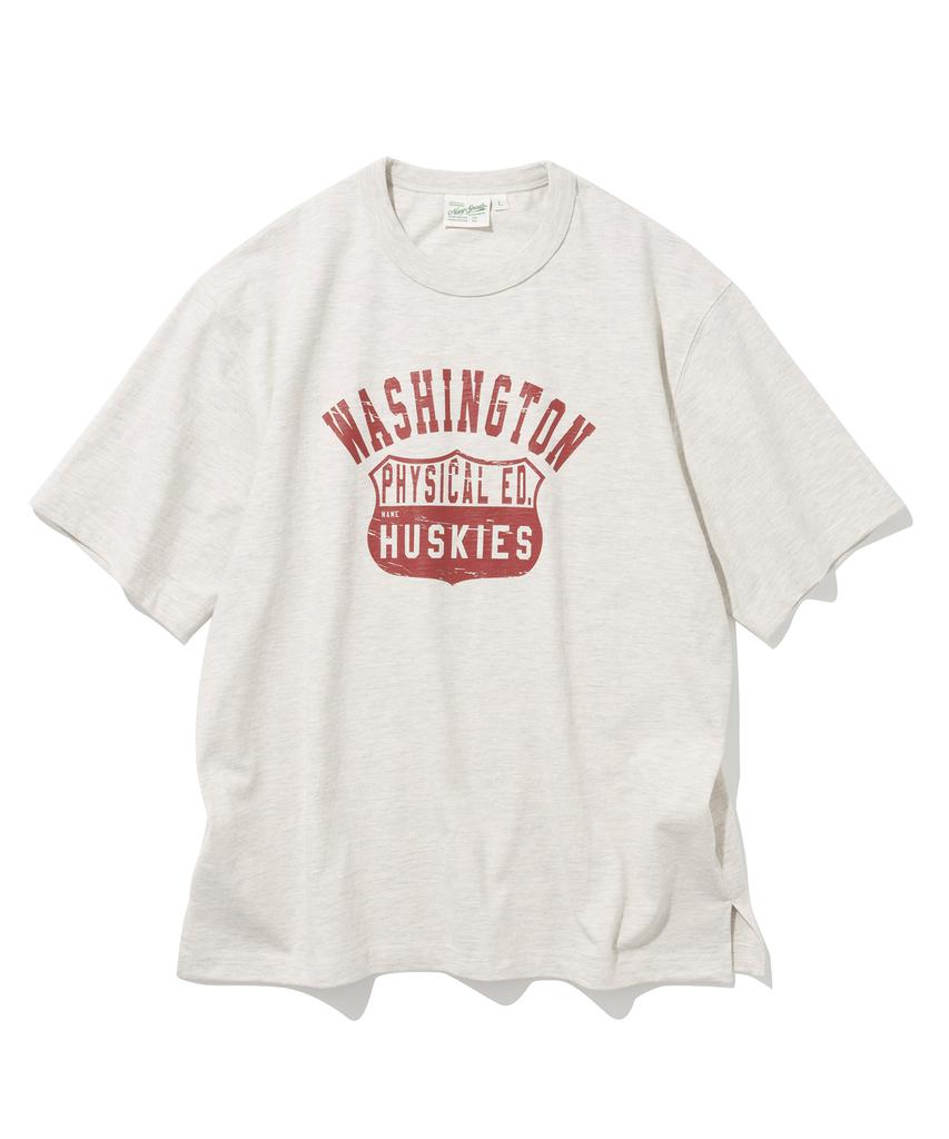 UNIFORM BRIDGE Washington S/S Tee Oatmeal