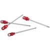 RC   Steel Shock Shafts with Rod Ends Fit for TRAXXA 1Celsius5 X MAXX Truck(Blue )