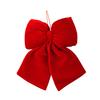 Christmas Ornament Multi-Size Design Velvet Fabric Bow Handmade 3D Shape Christmas