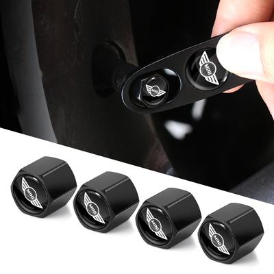 Модные колпачки для вентилей автомобильных шин с брелоком-подвеской с логотипом автомобиля для Cooper One S Clubman R50 R53 R56 R60 F55 F56 R57 R58 R59