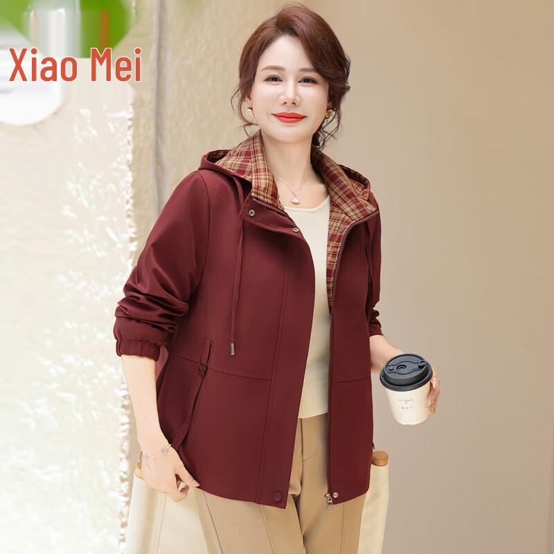 Women's Mid-Aged Casual Zip-Up Jacket