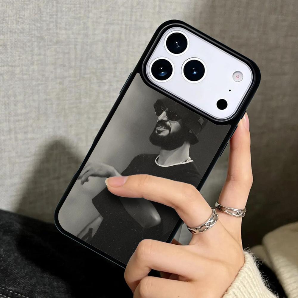 Чехол Case для iPhone 17 Air 16 Pro Max 15 Plus 11 13 Mini 14 12 Задняя крышка телефона Мияги и Энди Панда