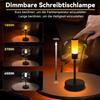 Lampe de table LED - NETTLIFE - Tactile rechargeable - 1800–6500K - Sans fil USB‑C - Intensité variable