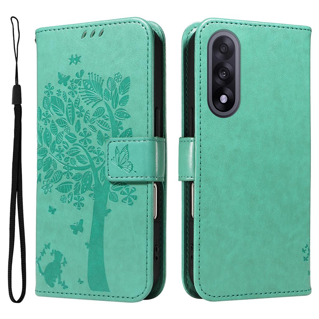 Чехол-книжка для телефона OnePlus Nord 5 5G/OnePlus Ace 5 Ultra 5G с подставкой, с рисунком кошачьего дерева, кожаный кошелек, мобильная накладка