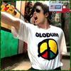 Футболка Olodum, Ретро Белая Унисекс с Графикой, Унисекс Рубашка Все Размеры от S до 4XL Новые Поступления Весна/Лето