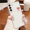 Чехол с принтом 'Pin Love Queen' для Samsung A57 S26 Ultra A37 A17 A56 A36 A26 A16 A55 A35 A25 A15 A54 5G S21 FE S22 S23 S24 S25 Plus Прозрачный Мягкий чехол из ТПУ