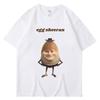 Funny Egg Ed Sheeran Meme Picture Tshirt Breathable Casual Short Sleeve Men's Women's Tshirt Super Street Headwear Gift