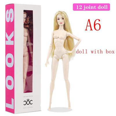 Золотые волосы 12" 1/6 BJD кукла полная кукольная фигурка принцесса куклы шарнирное тело детские игрушки