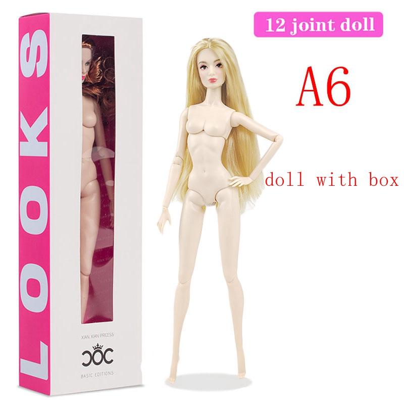 Золотые волосы 12" 1/6 BJD кукла полная кукольная фигурка принцесса куклы шарнирное тело детские игрушки