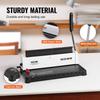 Coil Spiral Binding Machine, Manual Book Maker 34-Holes Binding 120 Sheets, Punch Binder Adjustable 3/16" - 9/16" Coil Binding Spines, for Letter