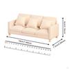 Dollhouse Couch Miniature Sofa 1/12 DIY Pretend Play Toy Mini Furniture