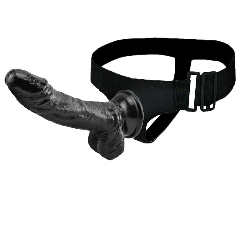 Регулируемый фаллоимитатор с ремешком для анального страпона