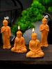 3D Meditating Buddha Silicone Candle Mold DIY Chanting Buddha Design Buddhism Craft Aromatherapy Candles Gypsum Home Decor