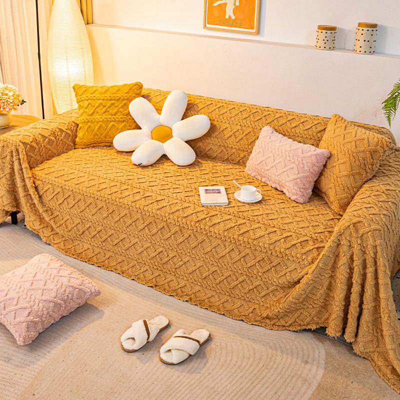 Anti-cat Scratch Sofa Cover Cloth Towel Four Seasons Universal Anti-slip Sofa Cover Cover All-inclusive Universal Sofa Blanket Full Cover