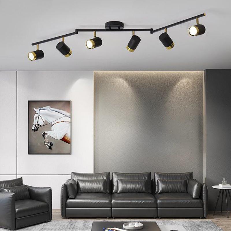 Украшение для дома, гостиной, светодиодная фоновая лампа, простое освещение для магазина, ресторана, светодиодный прожектор, современный потолочный точечный светильник