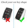 Чехол для дистанционного ключа из сплава автомобиля, чехол-держатель, брелок для Land Rover Range Rover Sport Evoque Freelander для Jaguar XF XJ XE XJL XF