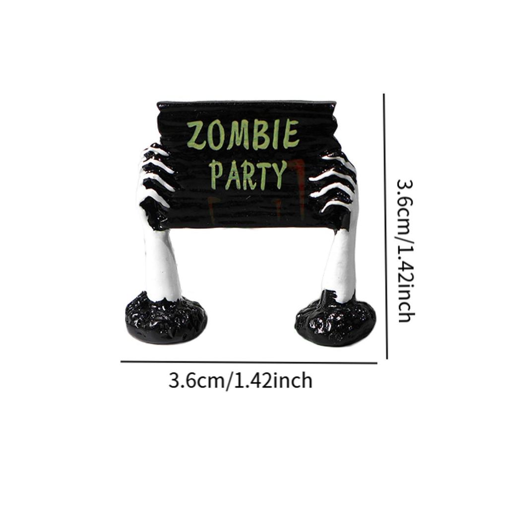 Halloween Figurine Collection for Scene Decoration with Mini Statues