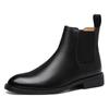 Men's Classic Retro Chelsea Boots Cow Suede Genuine Leather Mens British Style Ankle Boot Men Short Boots High-top Casual Shoes