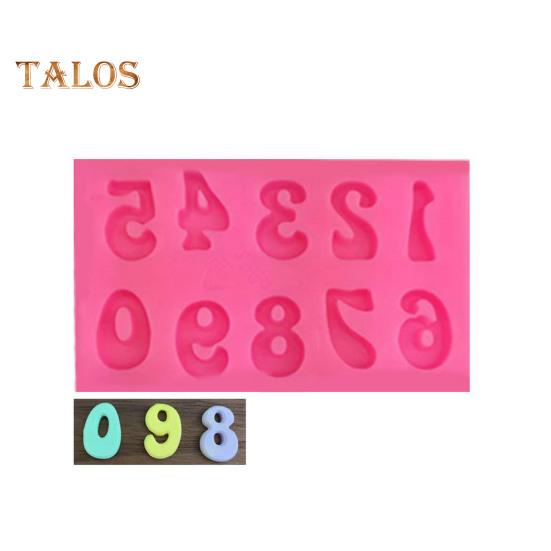 Форма для торта, легкосъемные инструменты для выпечки, гибкая, удобная, с большой буквой алфавита, помадка, шоколадная силиконовая форма, кухонные принадлежности