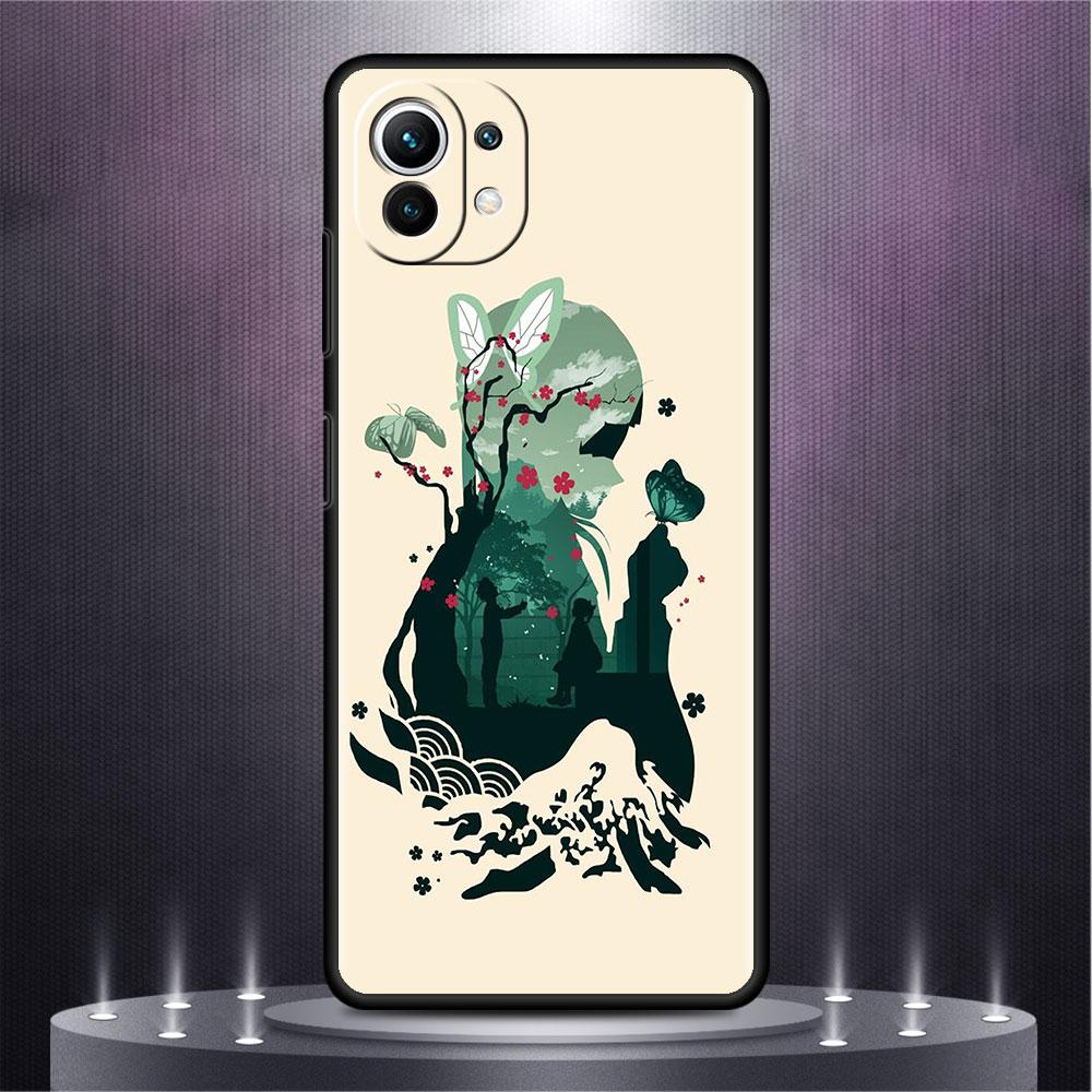 Чехол для Xiaomi Mi Poco X3 X4 NFC M3 Mi 11 11T 10 T 9T 12 9 10T Lite силиконовый чехол для телефона Demon Slayer Anime