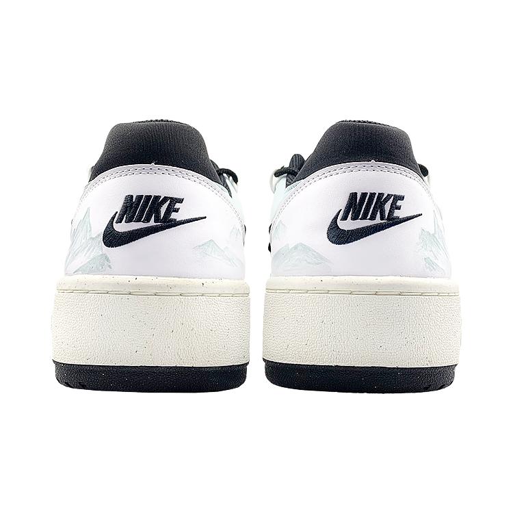 Nike Кеды для скейтборда Full Force Низкие Мужские Черно-бело-зеленые FB1362-101(Team47-FFBOX)