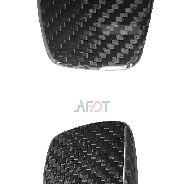 AFDT For Benz AMGGT Interior Carbon Fiber Center Console Gear Shift Knob Cover Trim Sticker C190 R190 AMG GT GTR GTS 2015-2023
