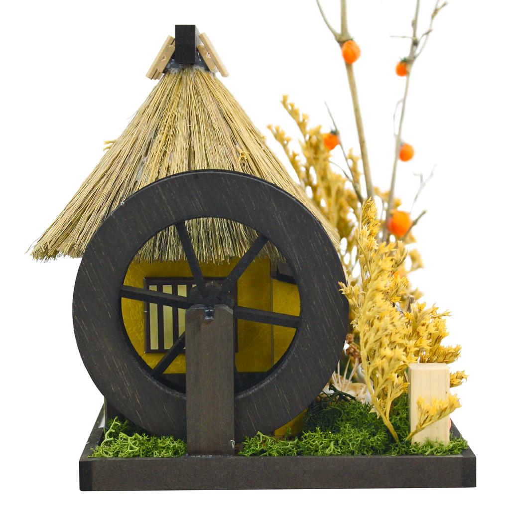 Billy Набор для кукольного домика ручной работы, Набор «Дом с соломенной крышей», Деревенский дом 8443