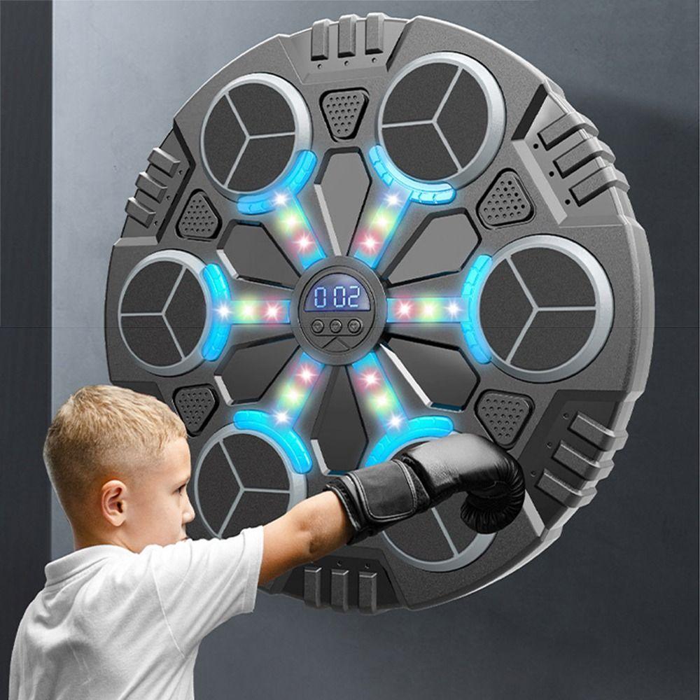 Noise Reduction Electronic Boxing Trainer Wall Mounted Boxing Electronic Target Sports Fitness