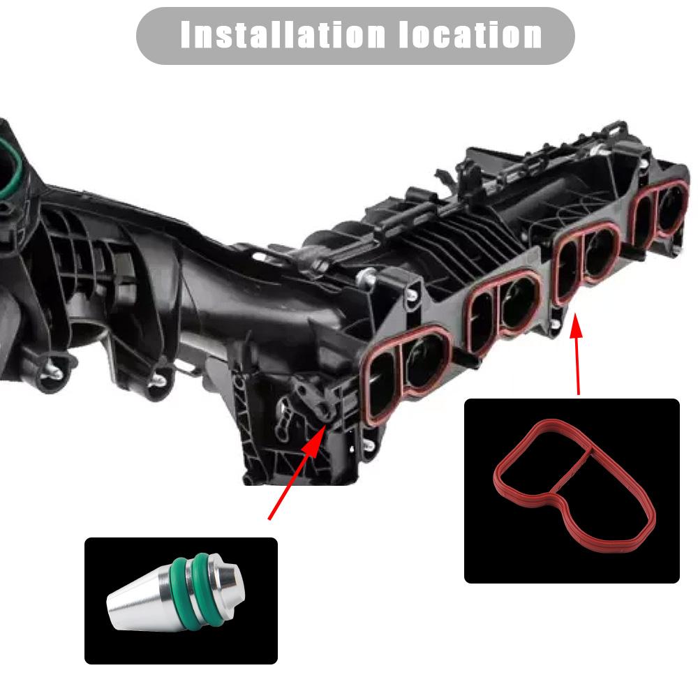 FOR BMW B37 B47 Swirl Flaps Repair Kit Plug with Gaskets Engine Part Accessory for Car Maintenance And Repairs