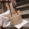 Сумка-ведро для женщин, новая летняя корейская кружевная элегантная женская сумка-тоут для покупок, женские сумки, женская сумка, женская пляжная сумка