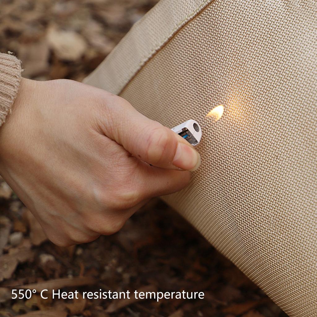 Огнестойкая ткань для защиты пола, складной огнестойкий коврик, термостойкое одеяло для барбекю и активного отдыха