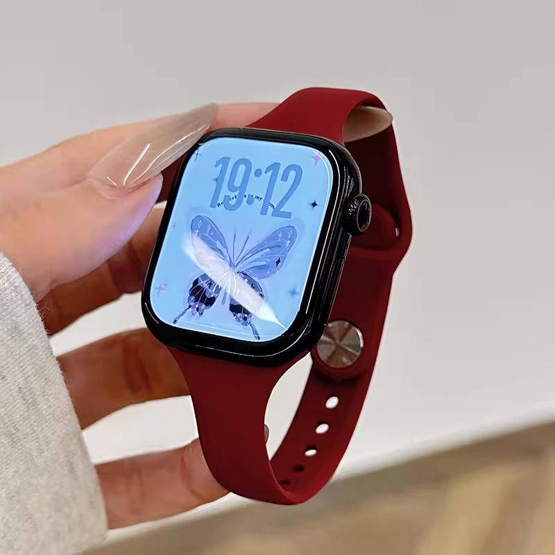 2026 Жидкий силиконовый ремешок для Apple Watch S11/S10/S9/S8