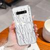 Чехол для телефона Samsung S10 Lite Plus S10E Креативный штамп Мягкий прозрачный силикон Противоударная задняя крышка Для Samsung Galaxy S 10 E Маска