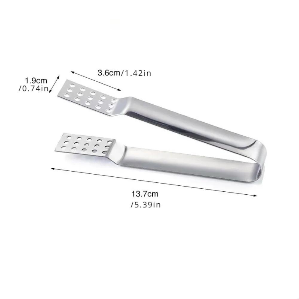 1 шт. Зажим для чайных пакетиков Утолщенный лимонный пинцет Зажим для льда и сахара для барбекю Домашний кухонный гаджет Щипцы для чайной посуды Выжималка Зажим для еды